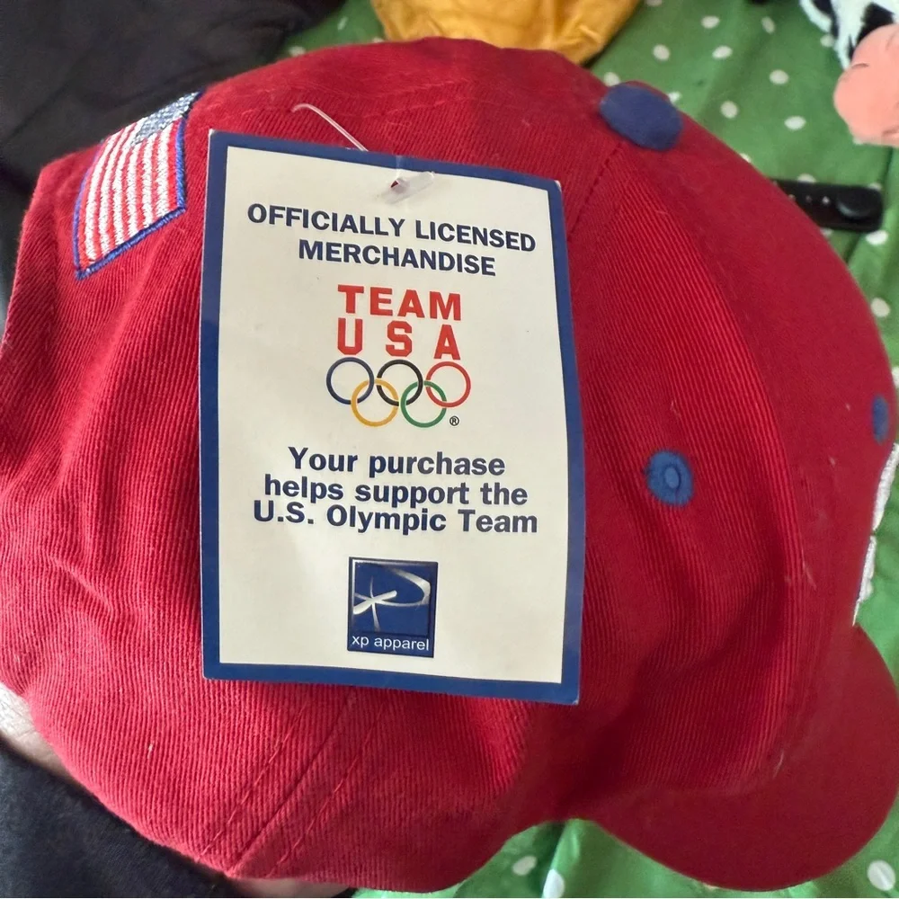 Olympic Team USA Red White & Blue Baseball Hat Cap - Picture 6 of 6